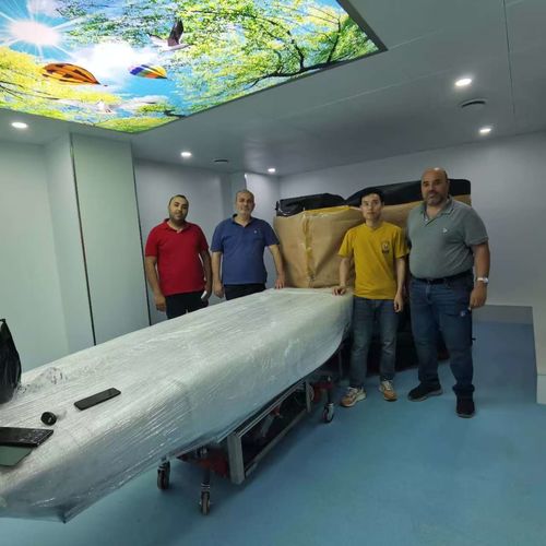 Κατασκευή αίθουσας προστασίας από μόνιμους μαγνήτες στην Αίγυπτο