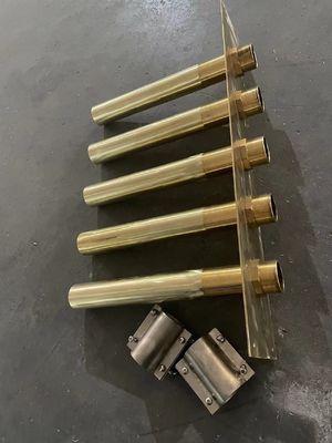 Καλή τιμή. Διάδρομος κύματος του θαλάμου ασπίδας 0,5 λίβρες 0,125 ίντσες σε απευθείας σύνδεση