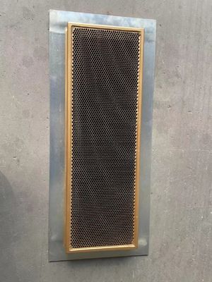 Καλή τιμή. 0.125 ίντσες Σύστημα εξαερισμού παραθύρων με κυματοδηγό 8,2 - 12,4 GHz σε απευθείας σύνδεση